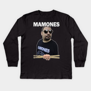 Mamones - Tony Mamone Punk Drumsticks Kids Long Sleeve T-Shirt